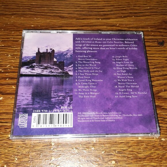 Christmas  at Home on cd (Classic Fox Records, 2004, Unopened) - Picture 2 of 3